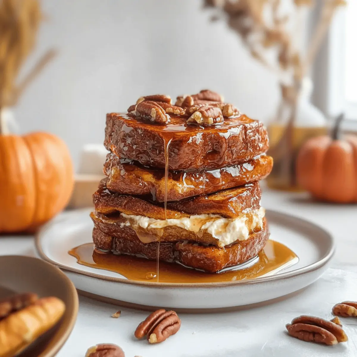 Pumpkin Stuffed French Toast: A Cozy Fall Breakfast Delight