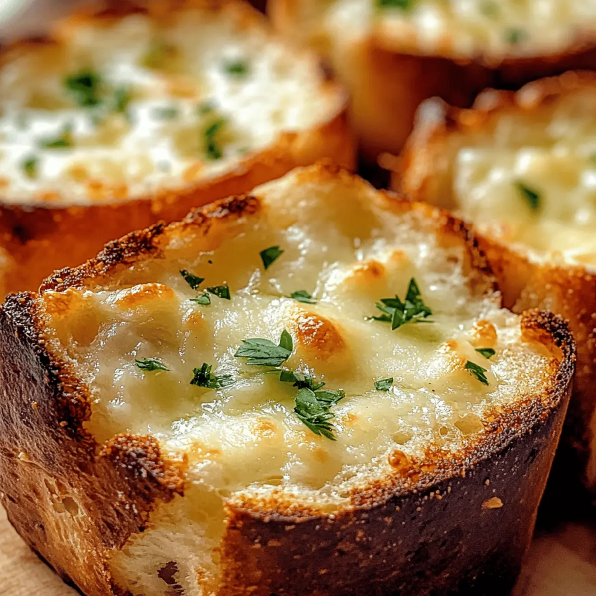 Melty Cheesy Garlic Bread That Will Steal the Show