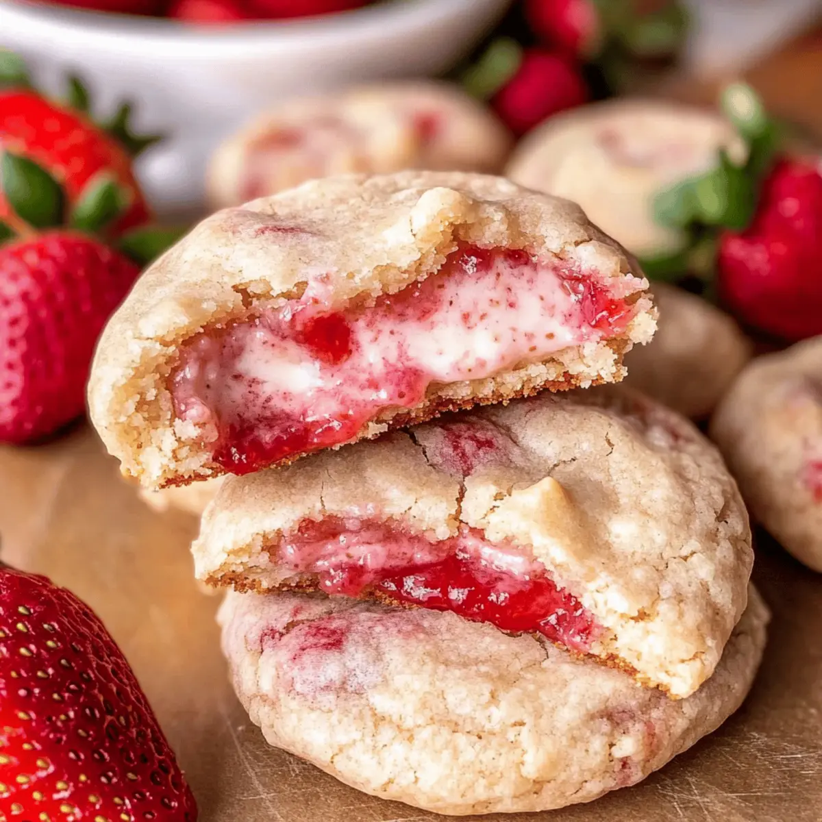 Irresistible Strawberry Cheesecake Cookies You’ll Love