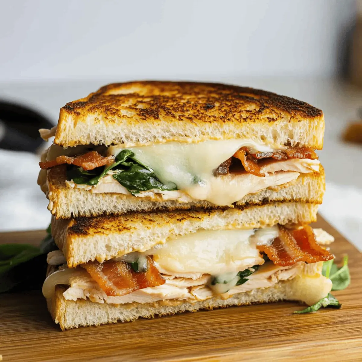 Savory Turkey Melt: Comfort in Every Gooey Bite