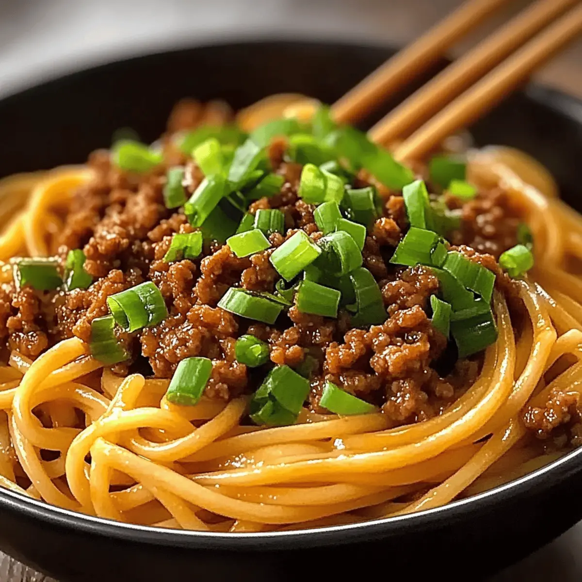 Mongolian Ground Beef Noodles: Easy Weeknight Comfort Dish
