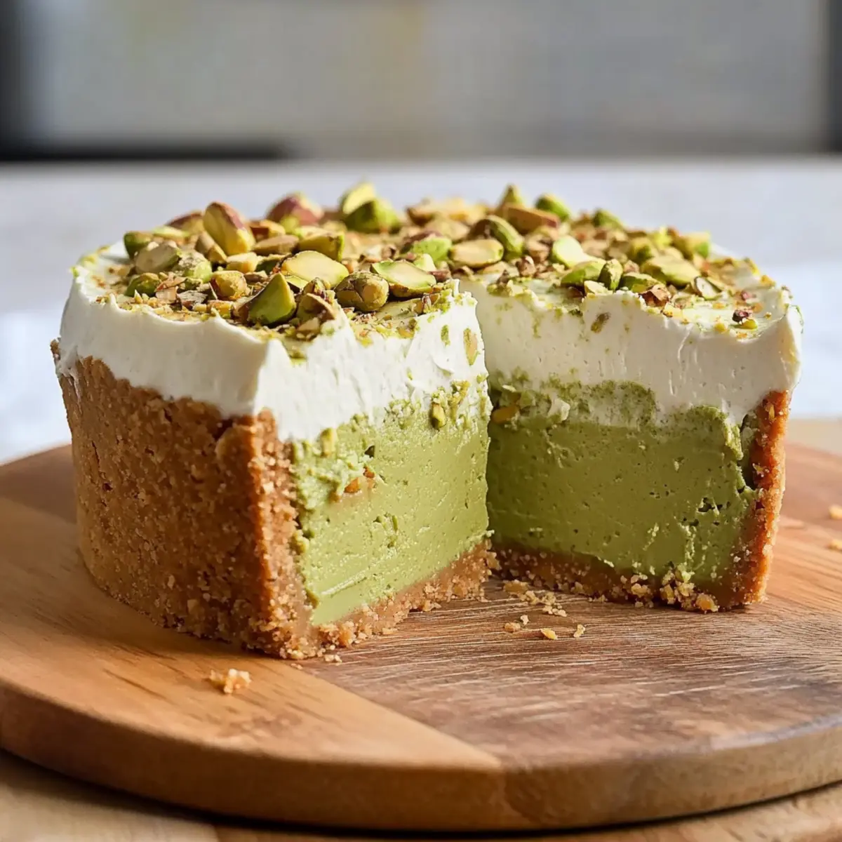 Decadent Pistachio Cheesecake: Creamy Bliss Awaits You