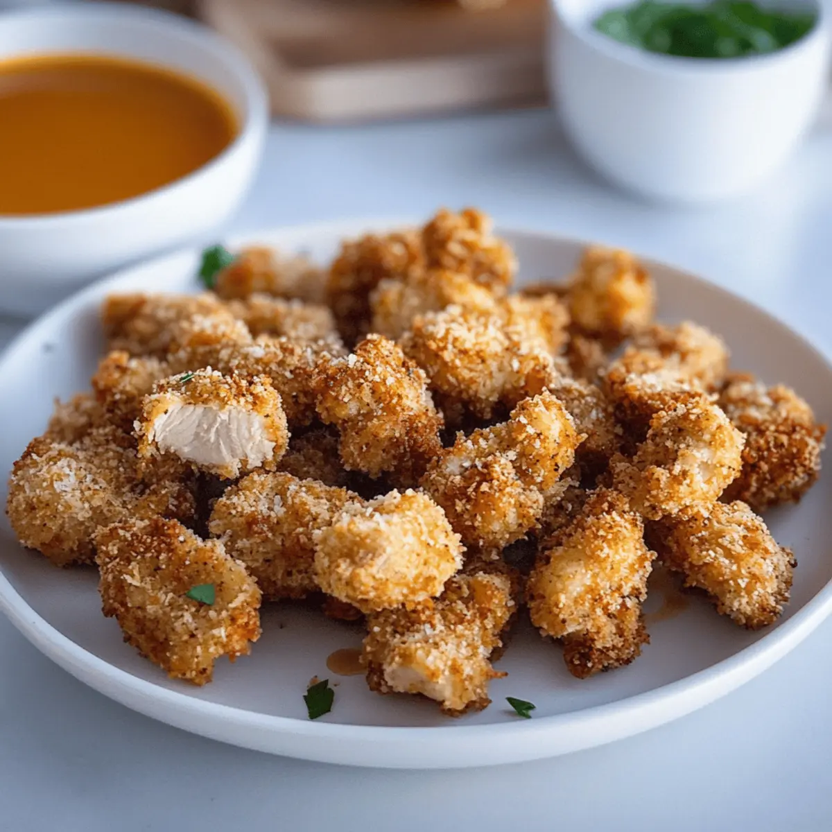 Crispy Air Fryer Popcorn Chicken That's Guilt-Free Fun
