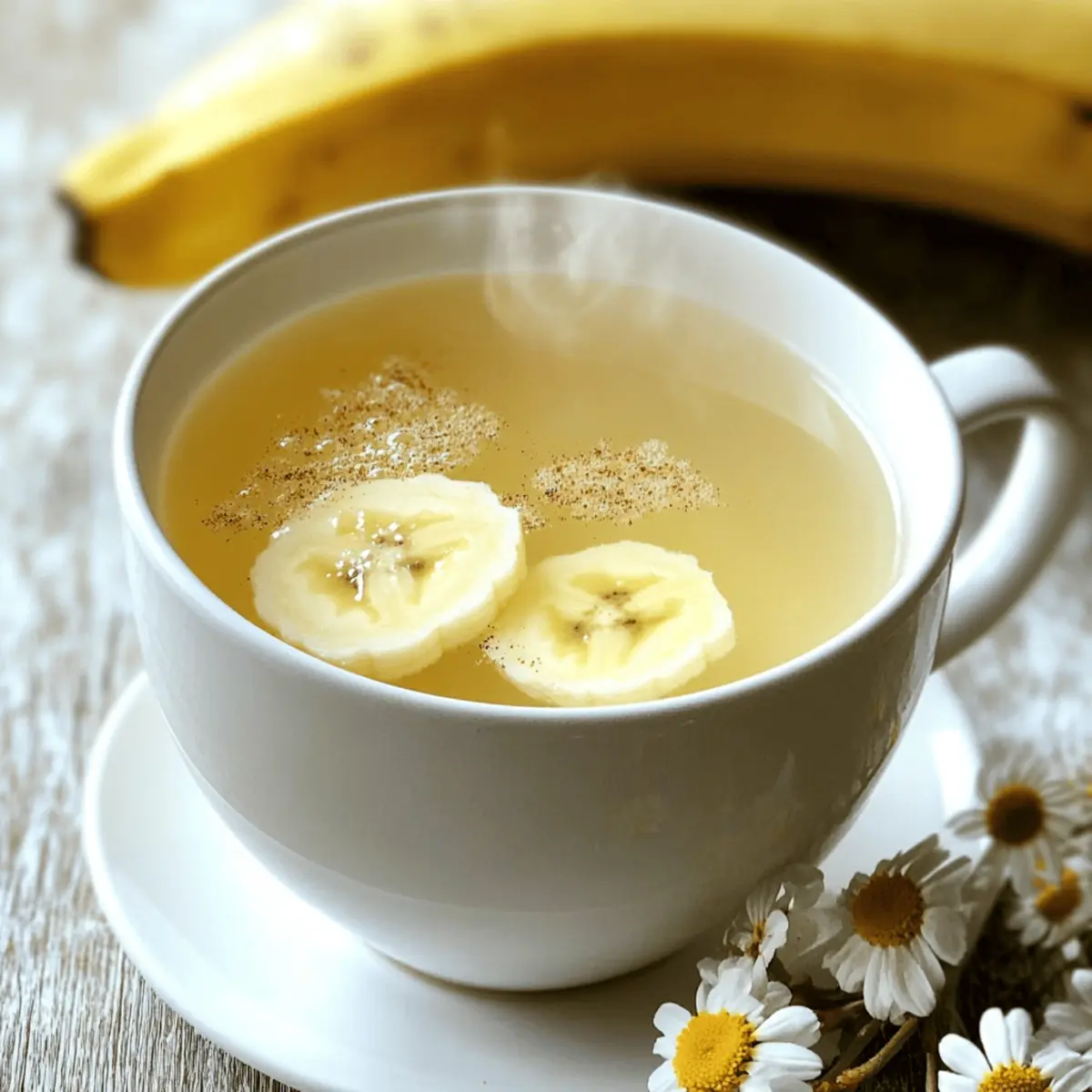 Sip Relaxing Banana Chamomile Tea for Sweet Dreams