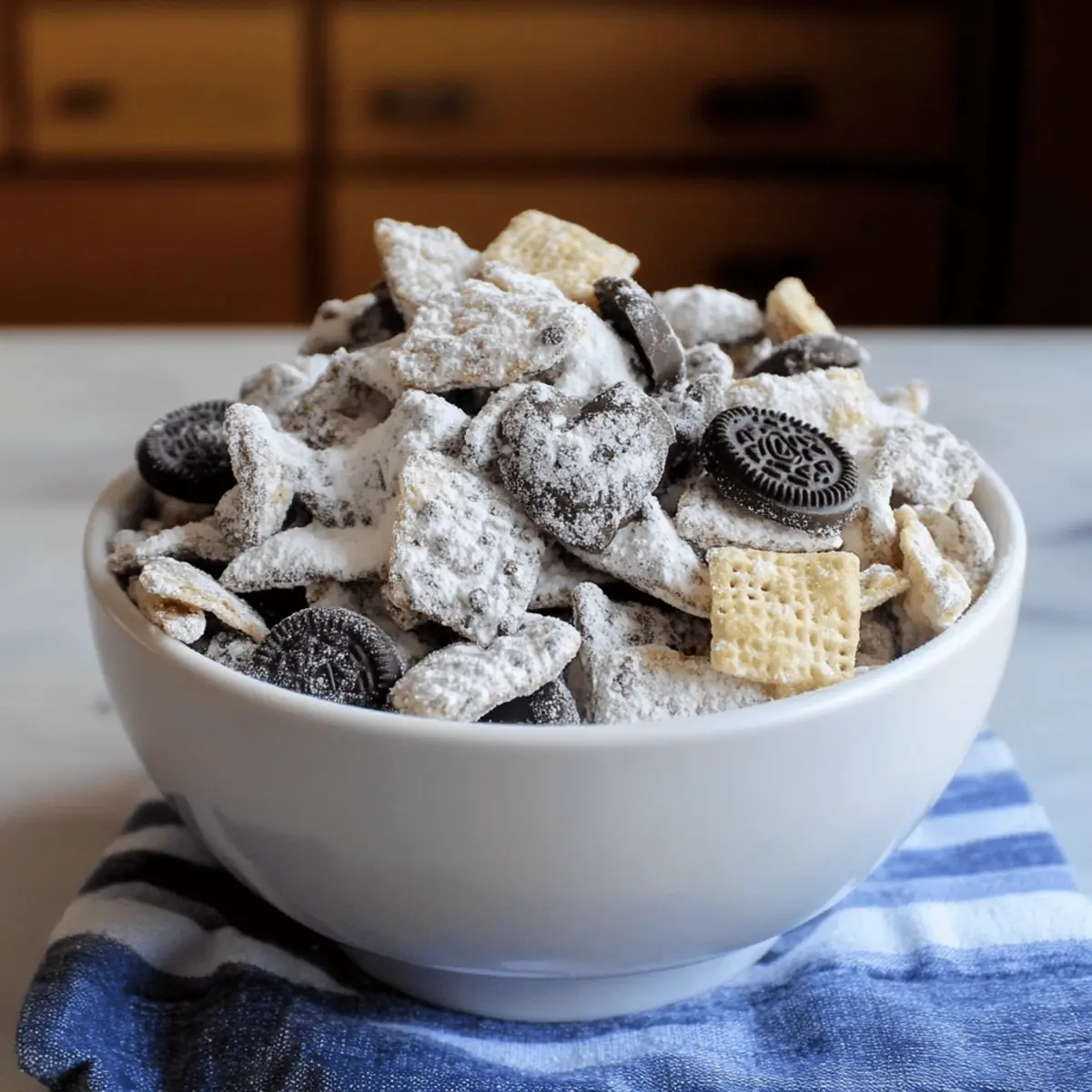 Cookies and Cream Puppy Chow: The Sweetest No-Bake Snack