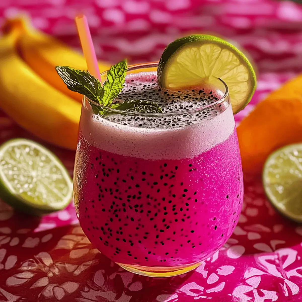 Delightfully Refreshing Dragonfruit Agua Fresca Recipe