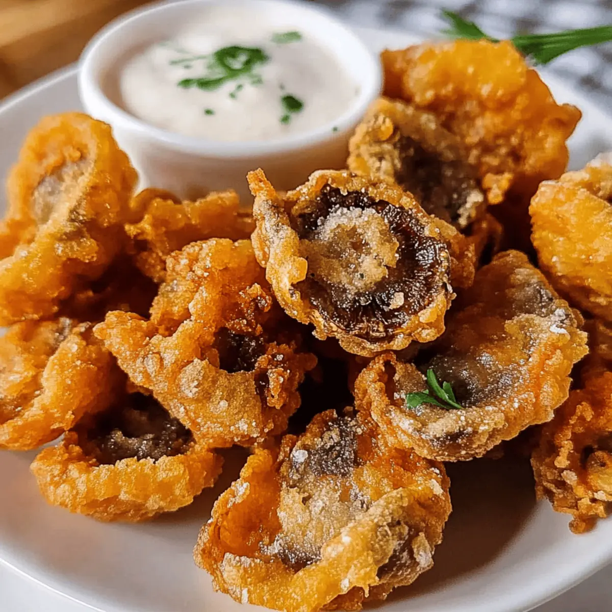 Crispy Fried Mushrooms: A Flavorful Twist for Appetizers