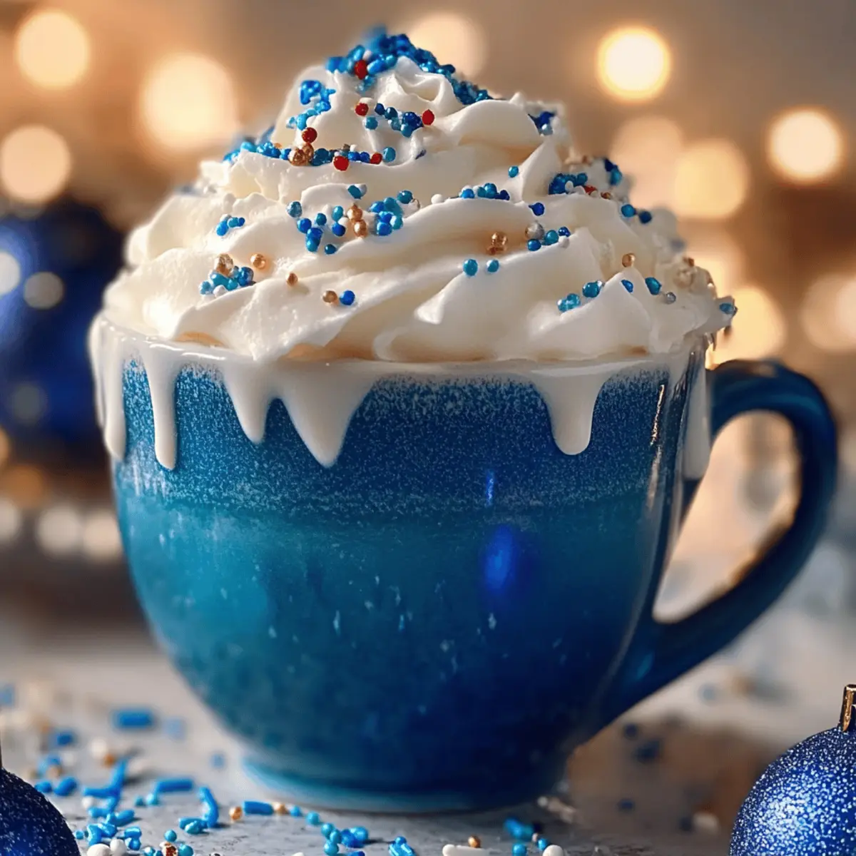 Frostbite Blue Christmas Cocoa for Cozy Holiday Nights