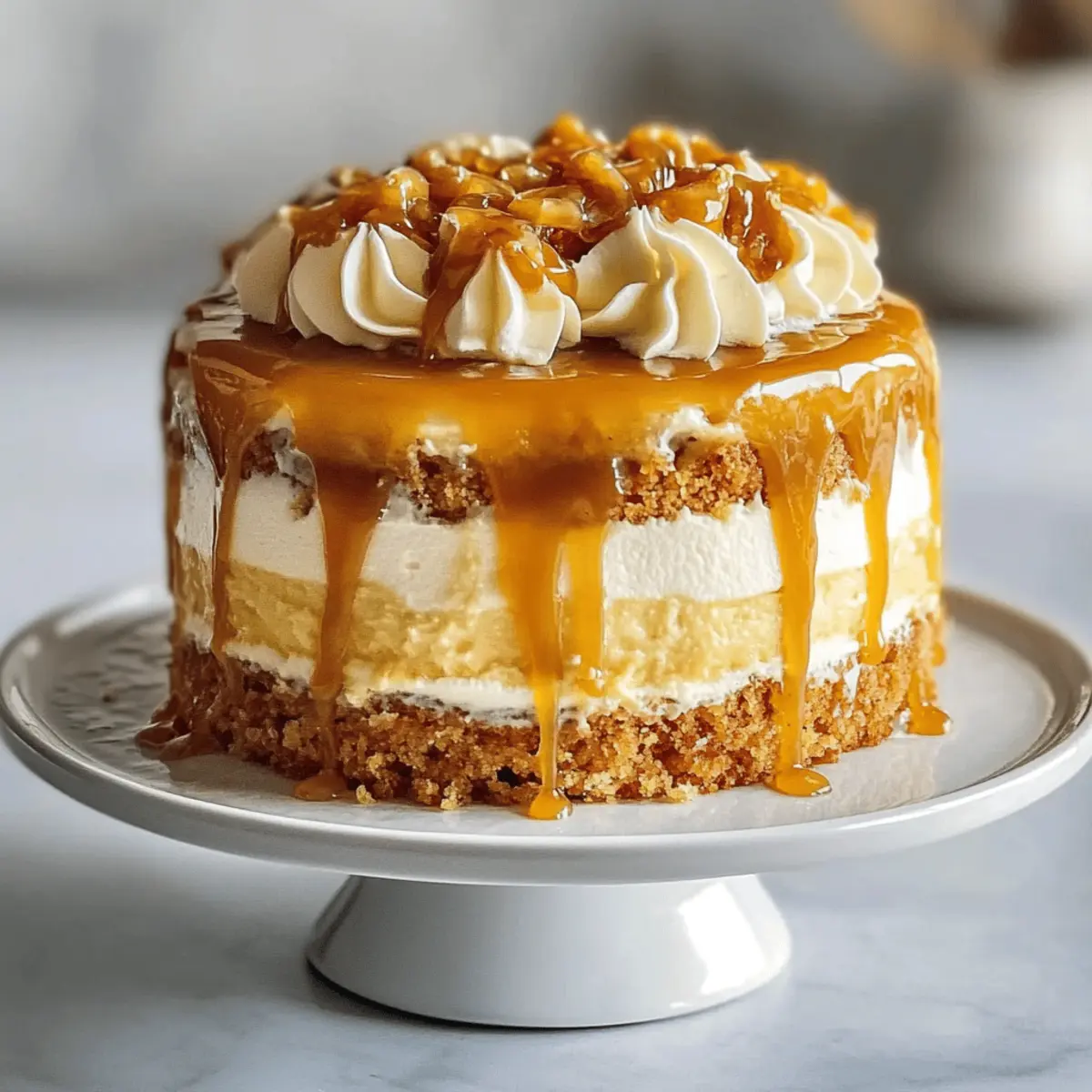 Golden Caramel Cake That Will Impress Every Dessert Lover
