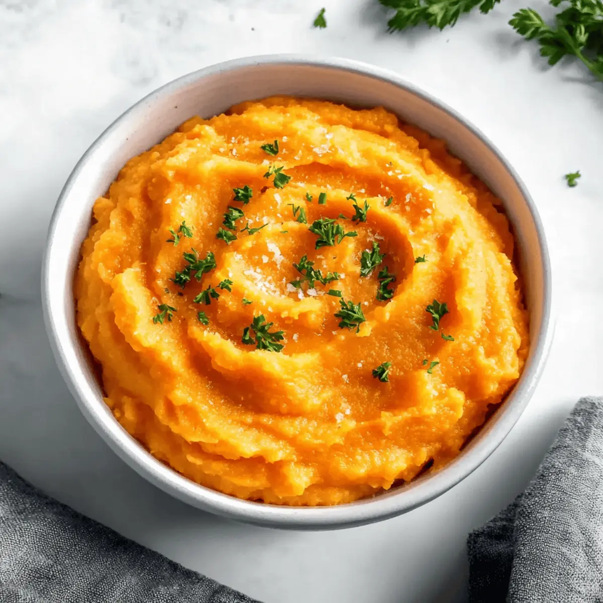 Creamy Healthy Mashed Carrots That Brighten Any Meal