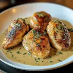 Irish Chicken in Whiskey Cream Sauce