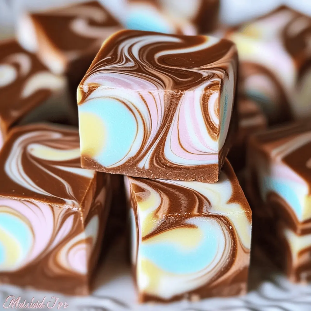 Marshmallow Swirl Fudge: Irresistibly Creamy No-Bake Delight