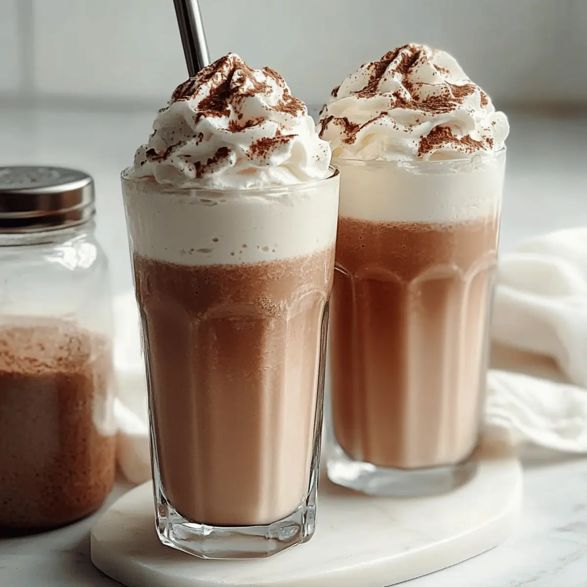 Creamy Nutella Frappe: Your Sweet Escape in a Glass