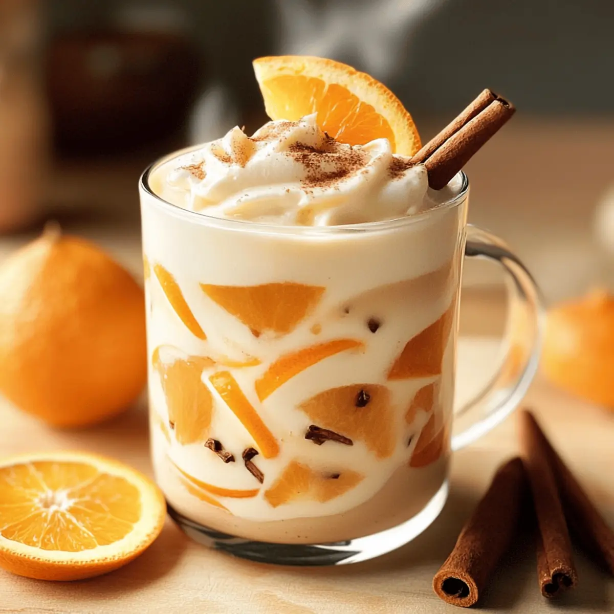Warm Up with Cozy Orange Cinnamon Milk Tea Bliss