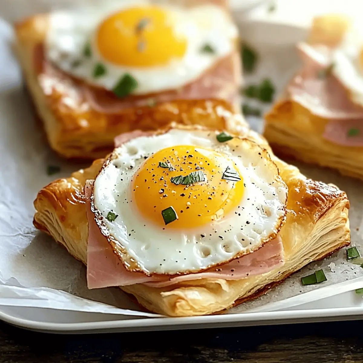 Puff Pastry Croque Madame: Indulge in French Breakfast Bliss
