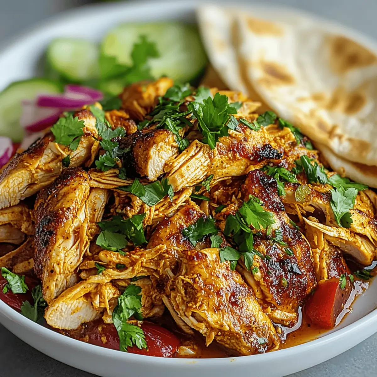 Tender Slow Cooker Shawarma Chicken for Effortless Flavor