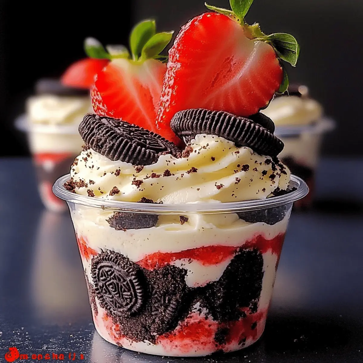 Delicious Strawberry Oreo Cheesecake Cups You'll Love