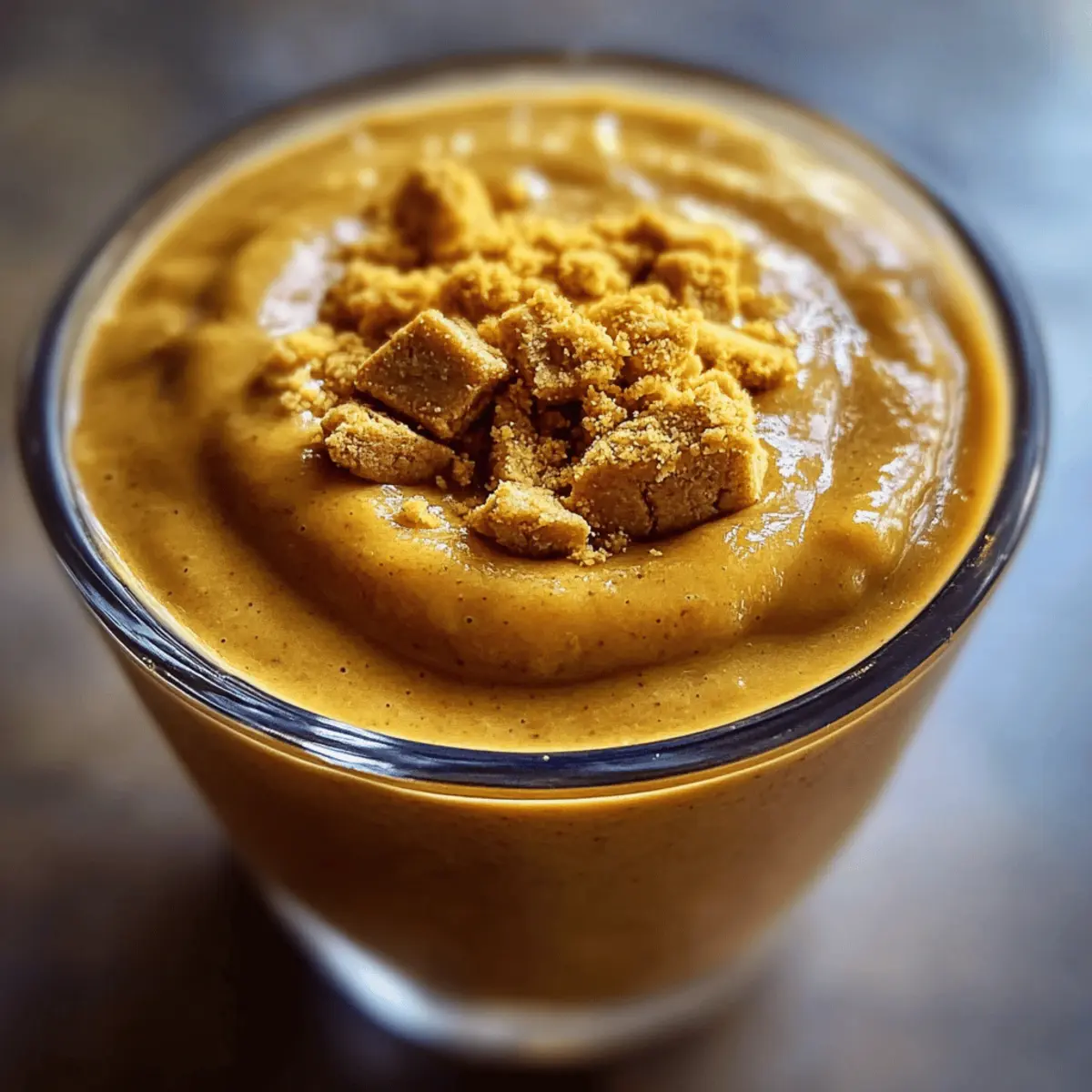 Sweet Potato & Peanut Butter Dog Smoothie for Happy Pups