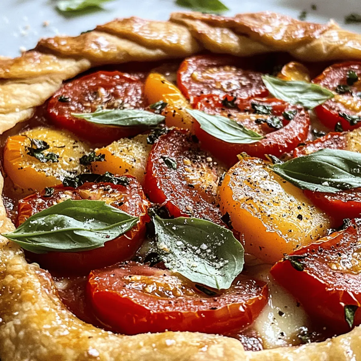 Savory Tomato Pie Galette That Sums Up Summer Vibes