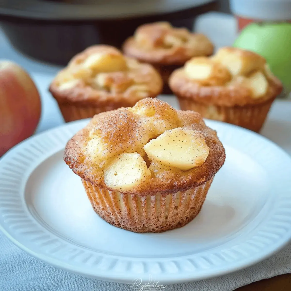 Delicious Apple Muffins with Yogurt for Cozy Mornings