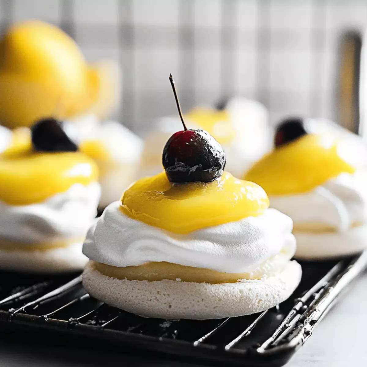 Heavenly Lemon Curd Meringue Nests for Spring Delight