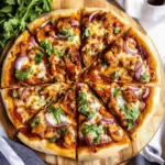 Cheesy BBQ Chicken Pizza