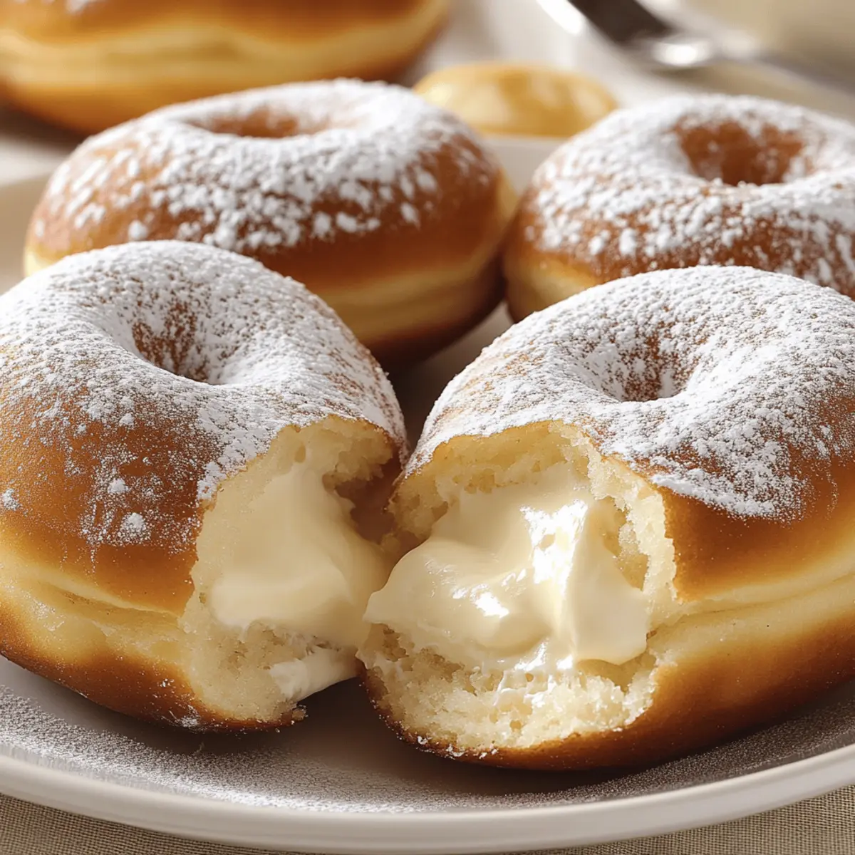 Homemade Cream-Filled Donuts That Will Make Your Day Shine