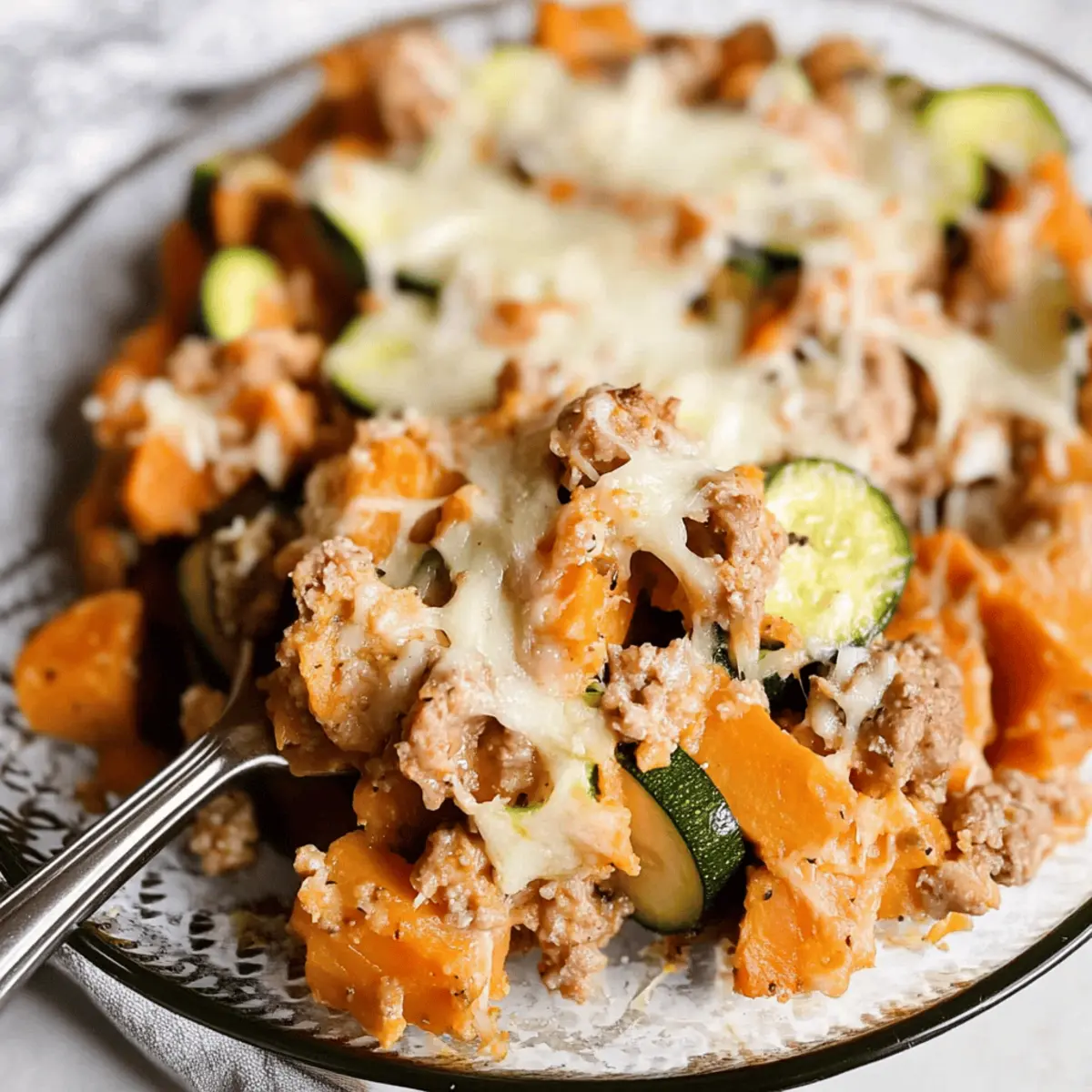 Ground Turkey Sweet Potato Bake - A Cozy, Protein-Packed Delight