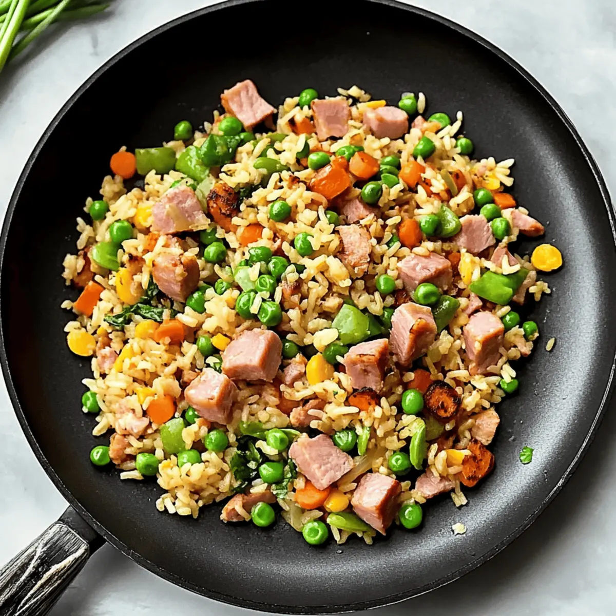 Delicious Ham Fried Rice That Turns Leftovers into Joy