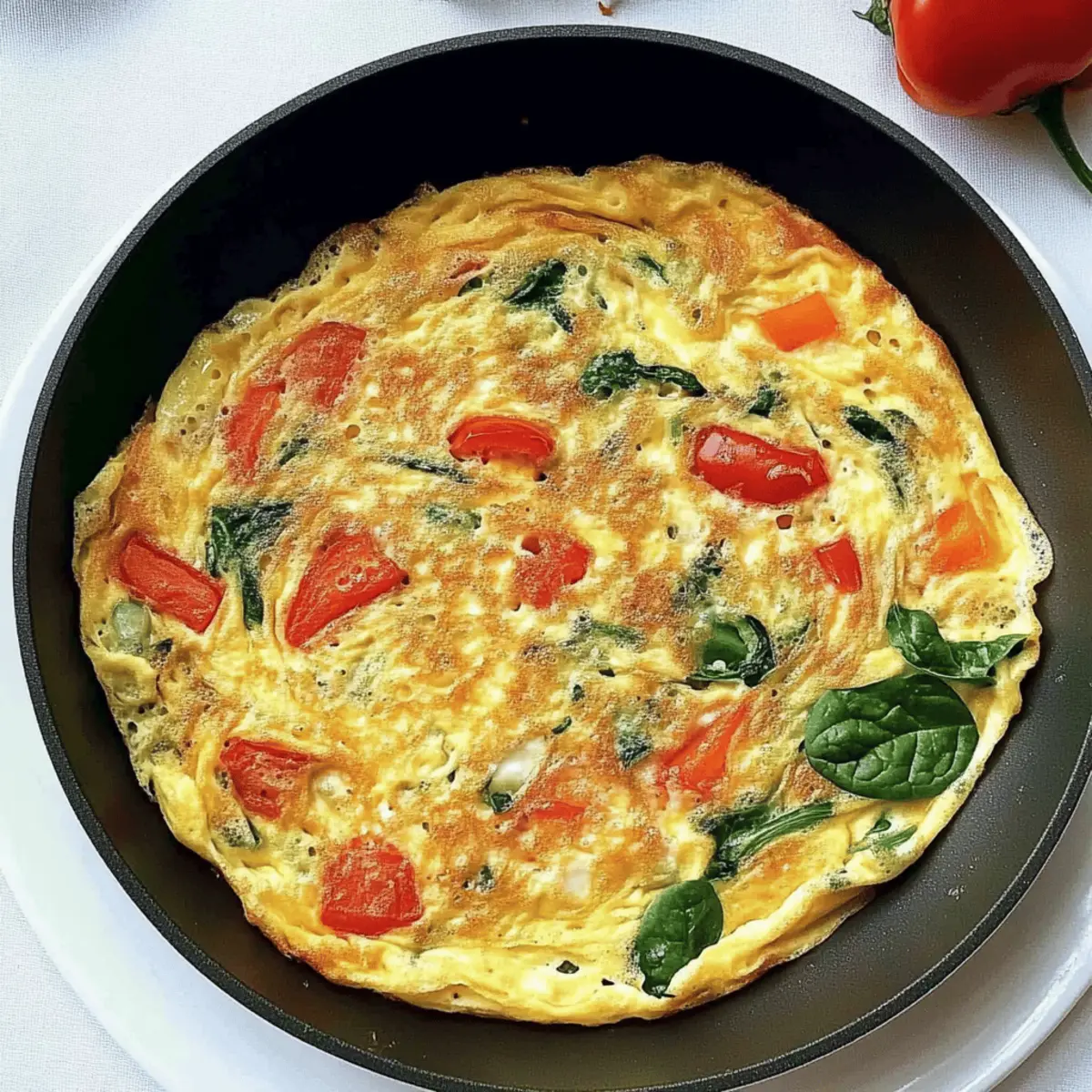 Delicious Vegetarian Omelette for Easy Healthy Mornings