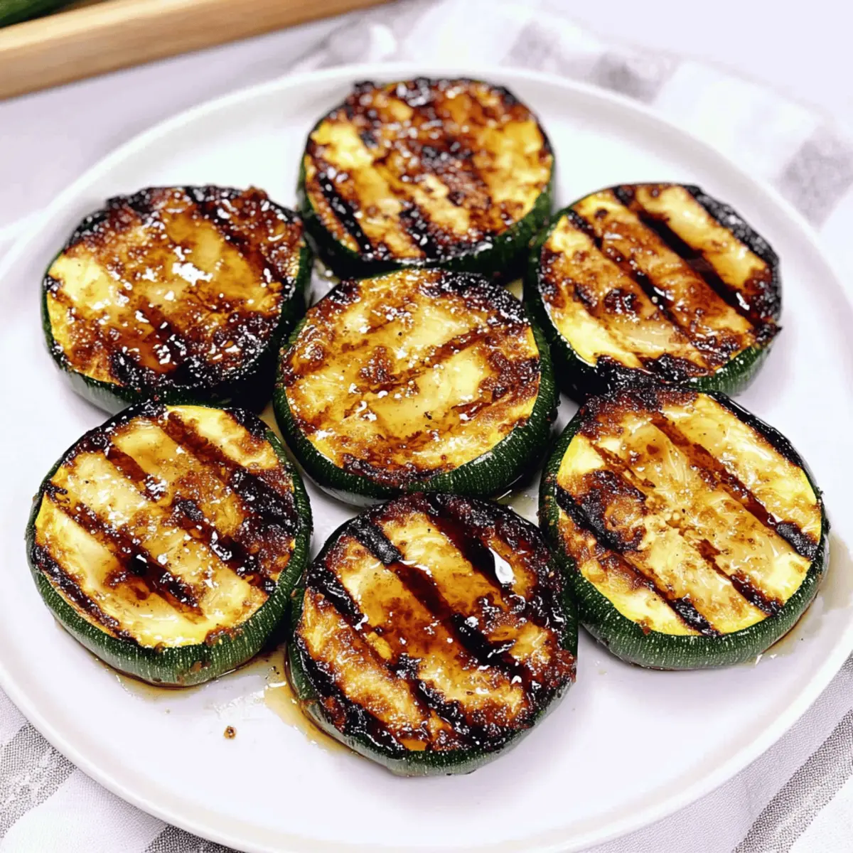 Savory Grilled Zucchini with Balsamic Marinade Bliss
