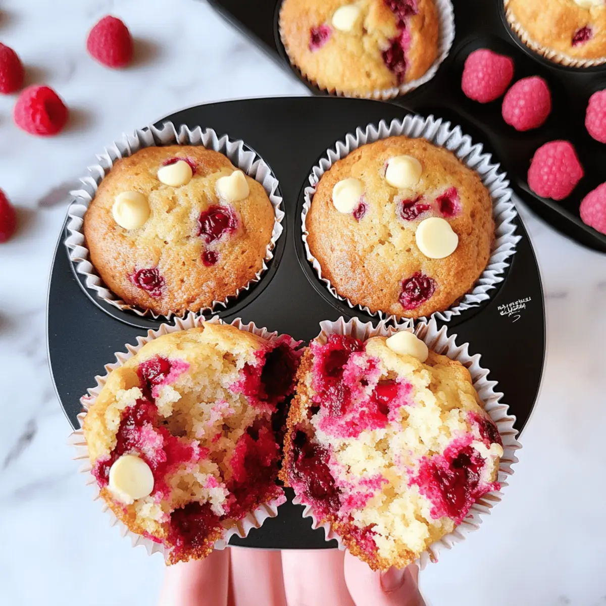 Heavenly White Chocolate Raspberry Muffins You’ll Love