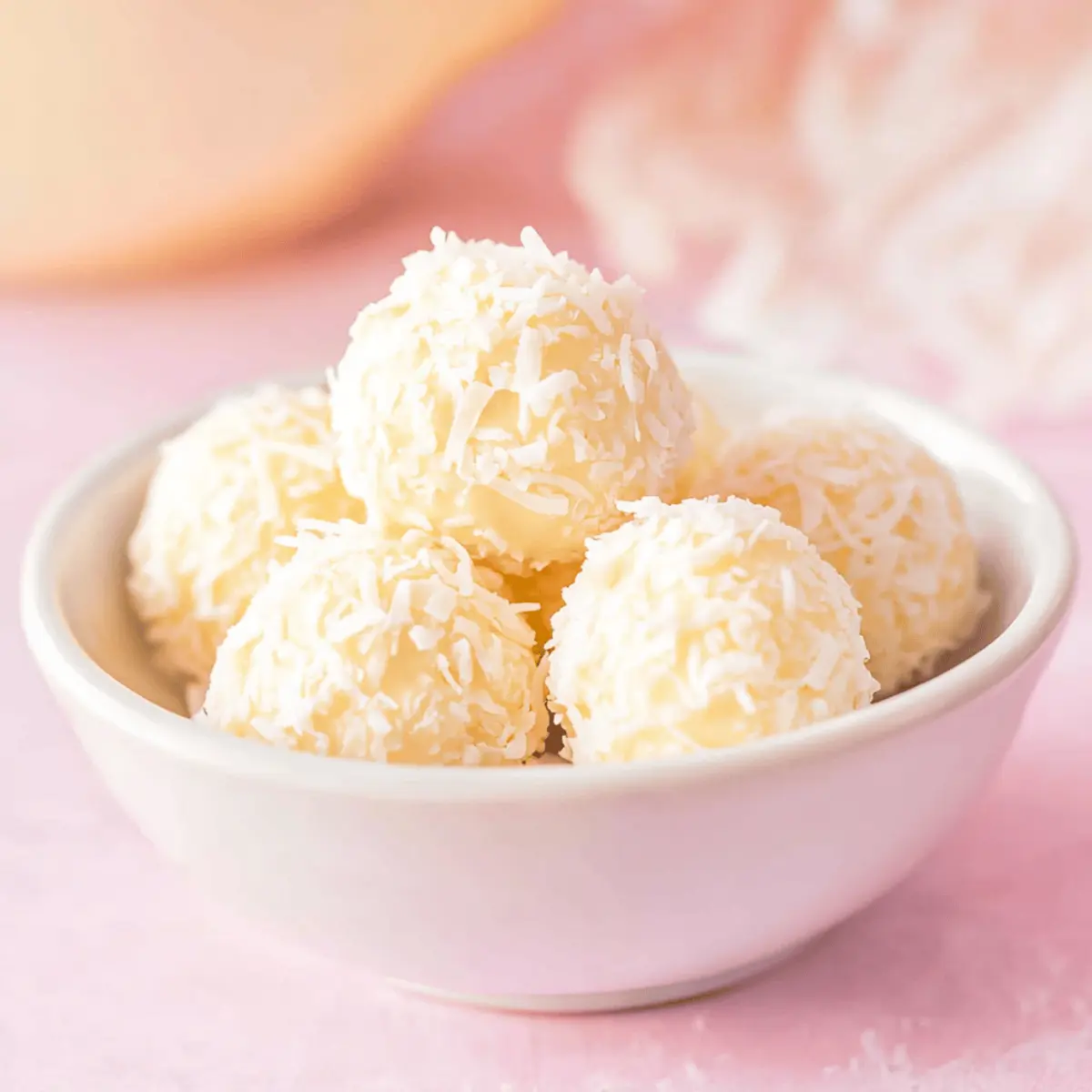 Irresistible White Chocolate Truffles with Coconut Bliss