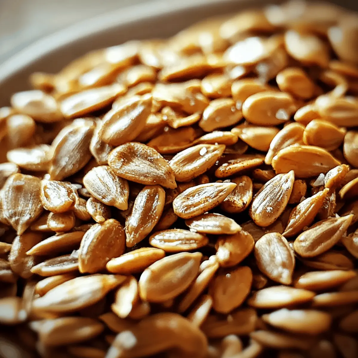 Simple Homemade Roasted Sunflower Seeds for Your Snack Cravings