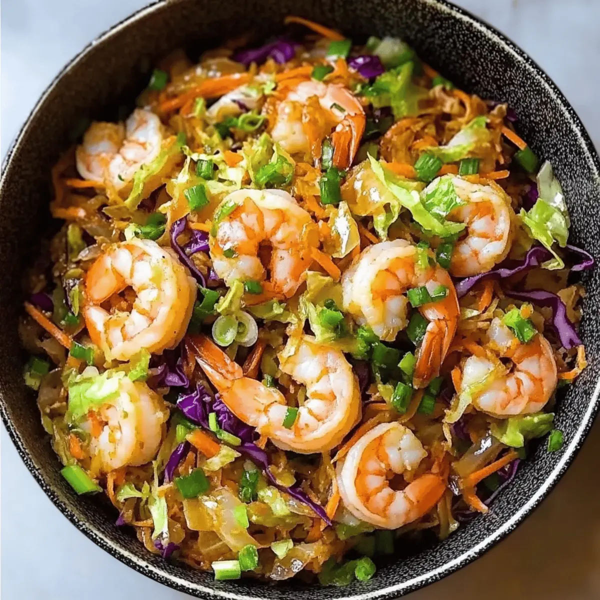 Savory Shrimp Egg Roll in a Bowl for Quick Weeknight Dinners