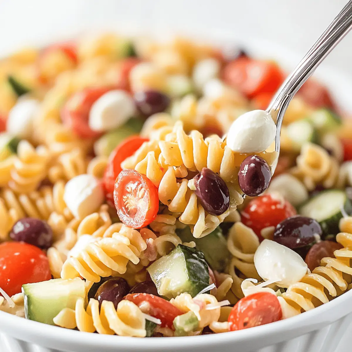 Easy Pasta Salad Recipe That's Perfect for Summer Gatherings