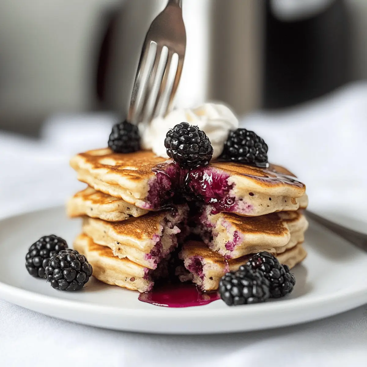 Fluffy Blackberry Pancakes: Your Perfect Summer Breakfast Treat
