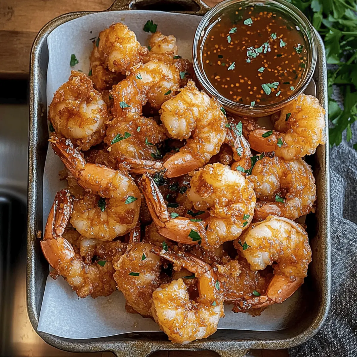 Crispy Hot Honey Fried Shrimp for a Sweet and Spicy Treat