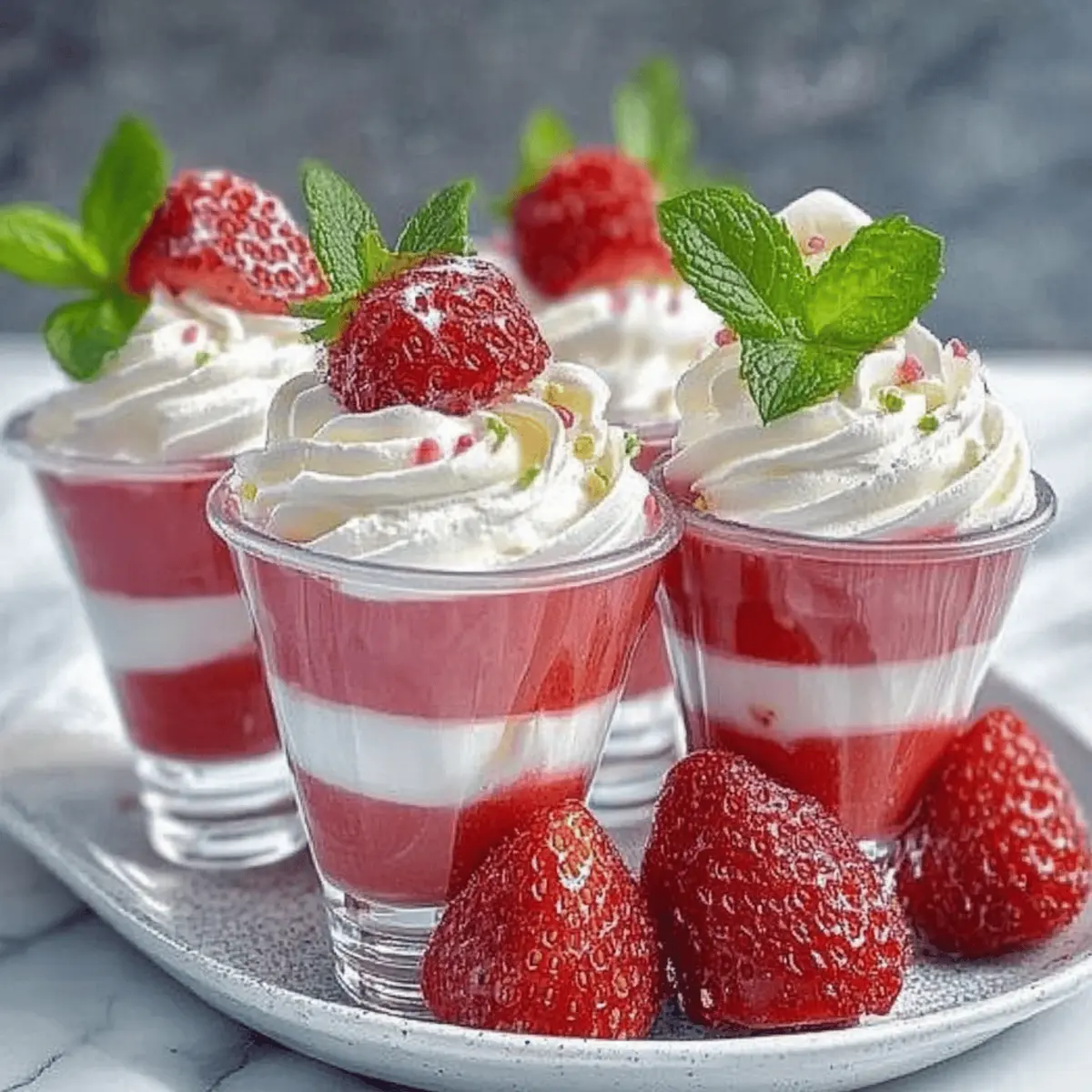 Delightful Strawberry Yogurt Jelly: A Refreshing Treat!