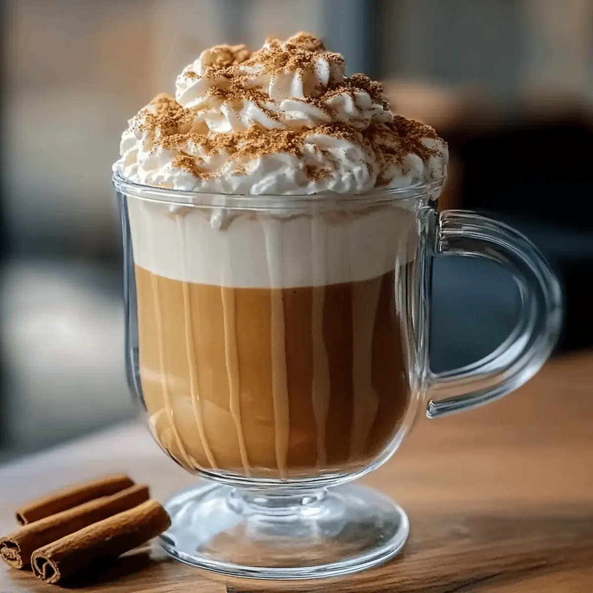 Whipped Biscoff Latte with Cinnamon: Your Sweet Cozy Escape