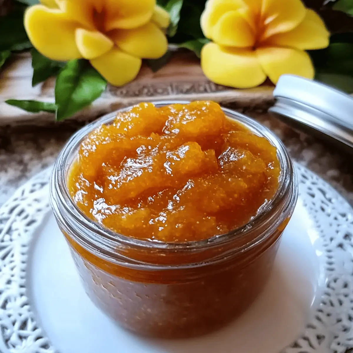 Homemade Vanilla Peach Jam for Sweet Summer Mornings