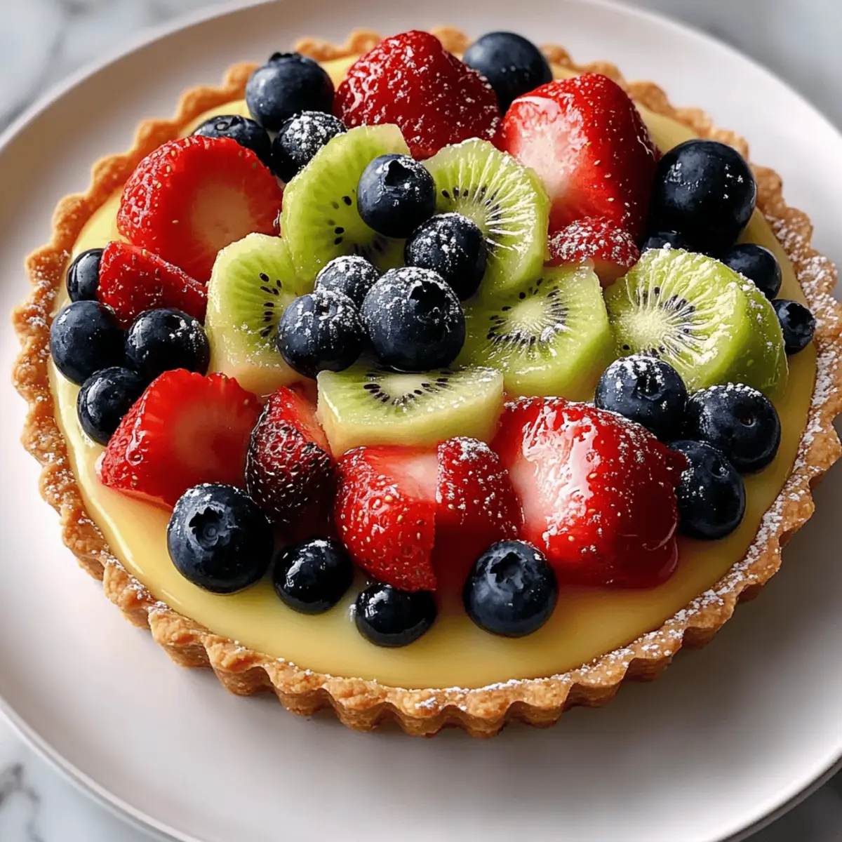 Fresh Fruit Tart – A Delightful Taste of Summer Joy
