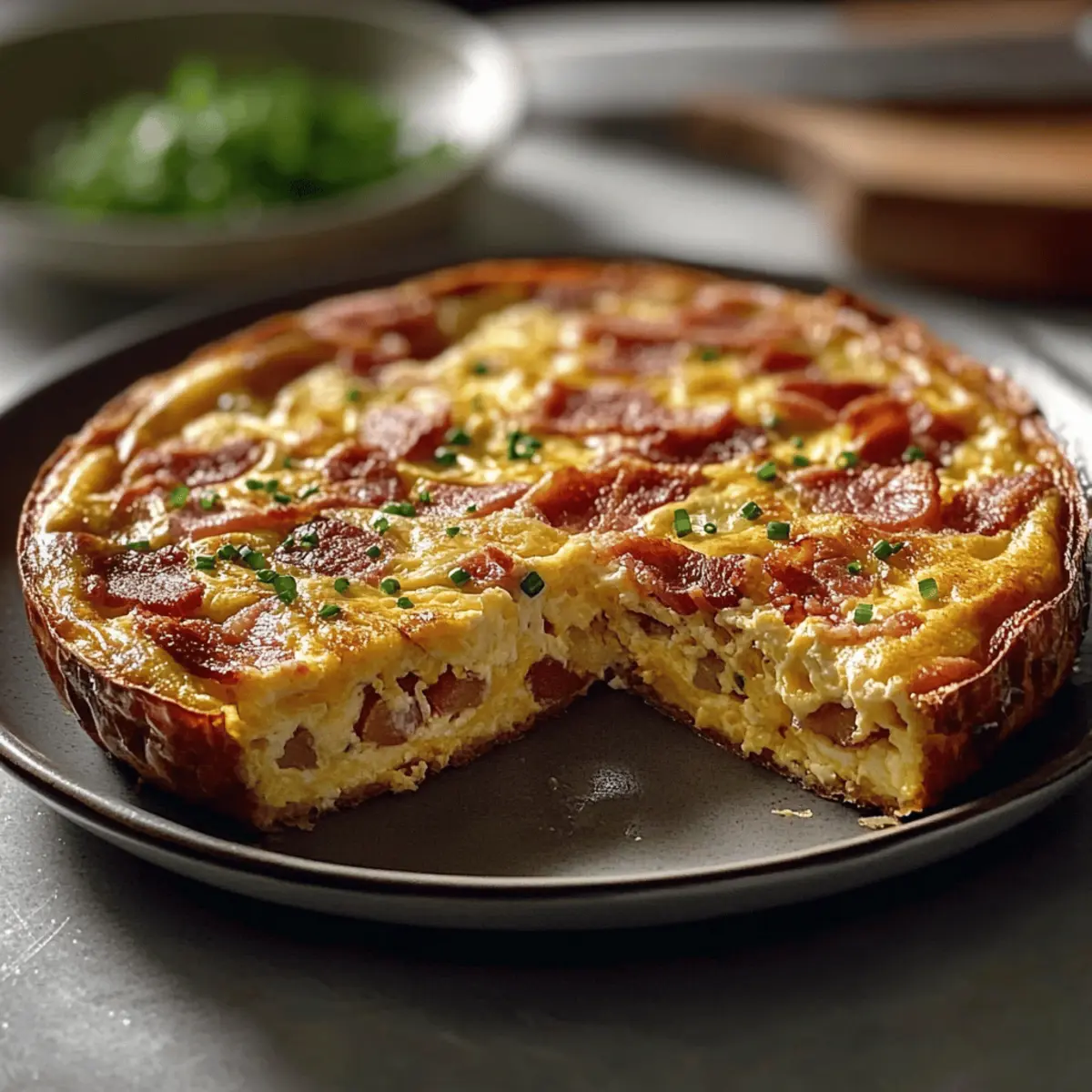 Bacon Potato Frittata: A Cozy Brunch Delight