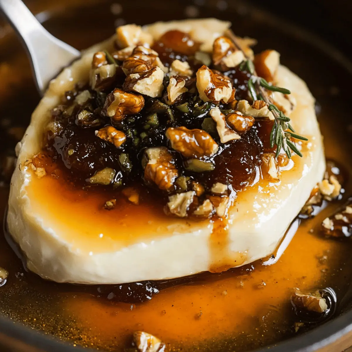 Baked Brie with Fig Jam and Walnuts: Irresistibly Easy Delight
