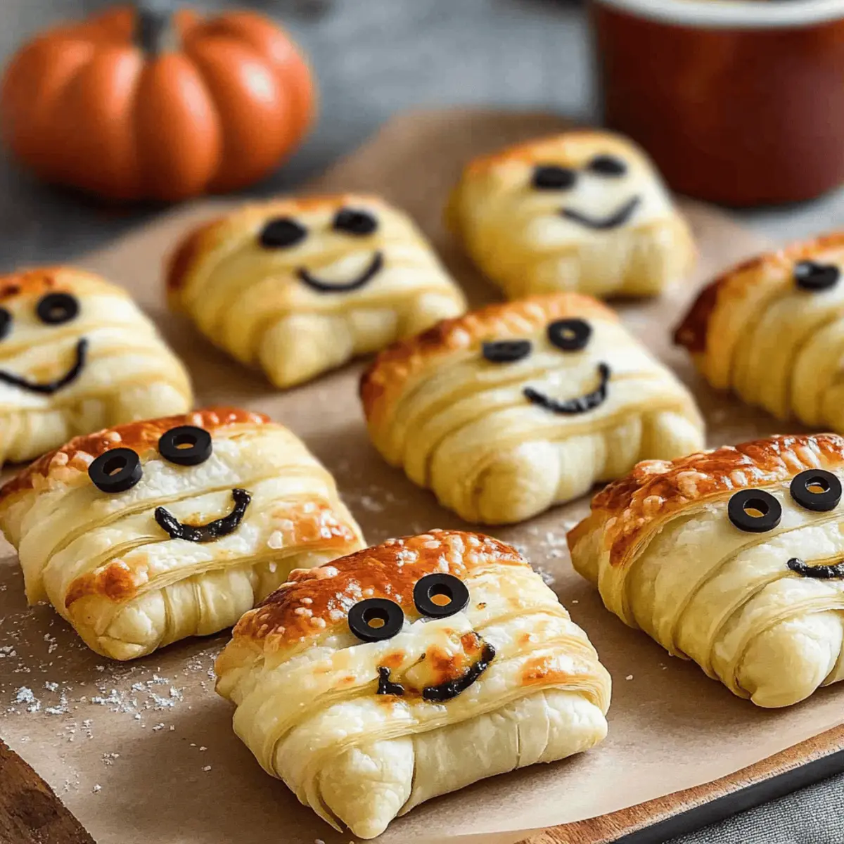 Baked Cheese Mummies: Adorable Halloween Treats You’ll Love