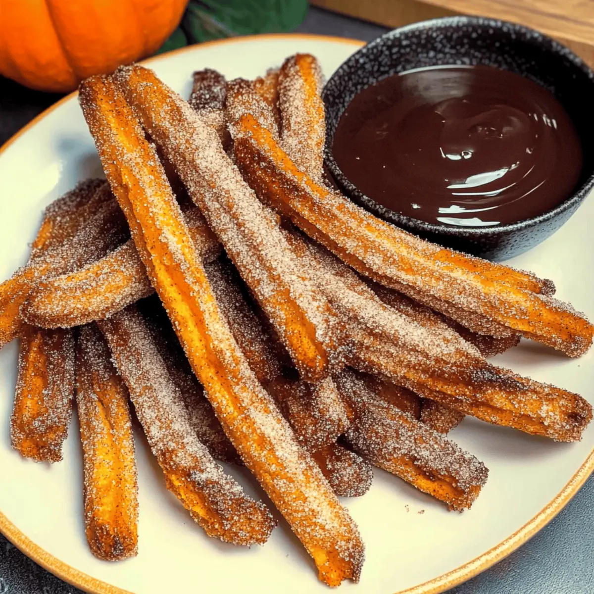 Guilt-Free Baked Pumpkin Churros for Cozy Fall Treats