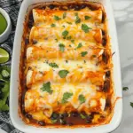 Black Bean and Chicken Enchiladas