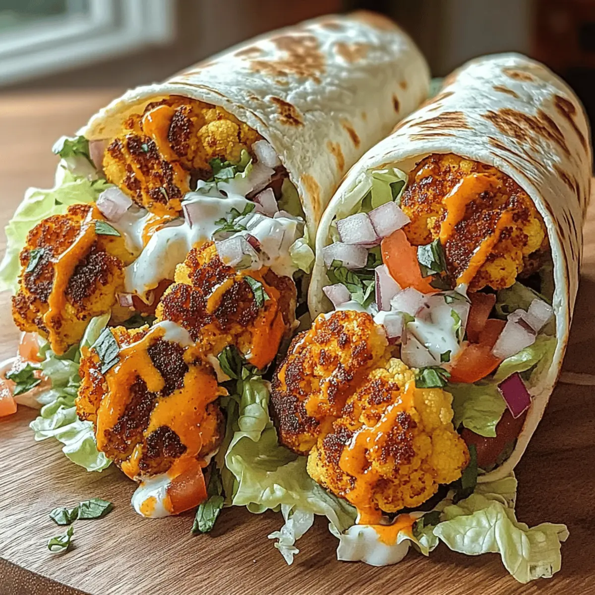 Buffalo Cauliflower Wrap: A Spicy Twist on Healthy Comfort Food