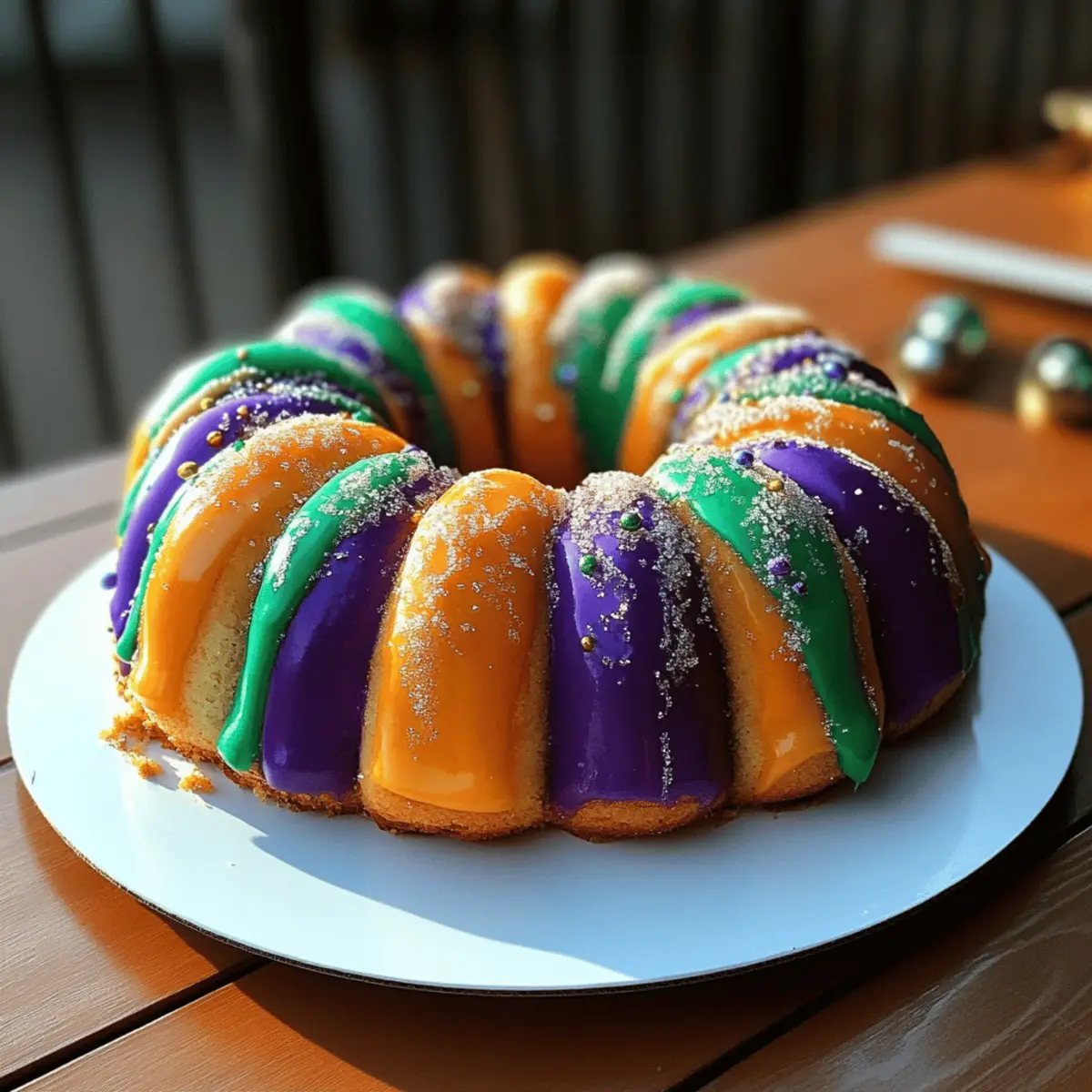Cajun Ninja King Cake: A Sweet Mardi Gras Celebration Recipe
