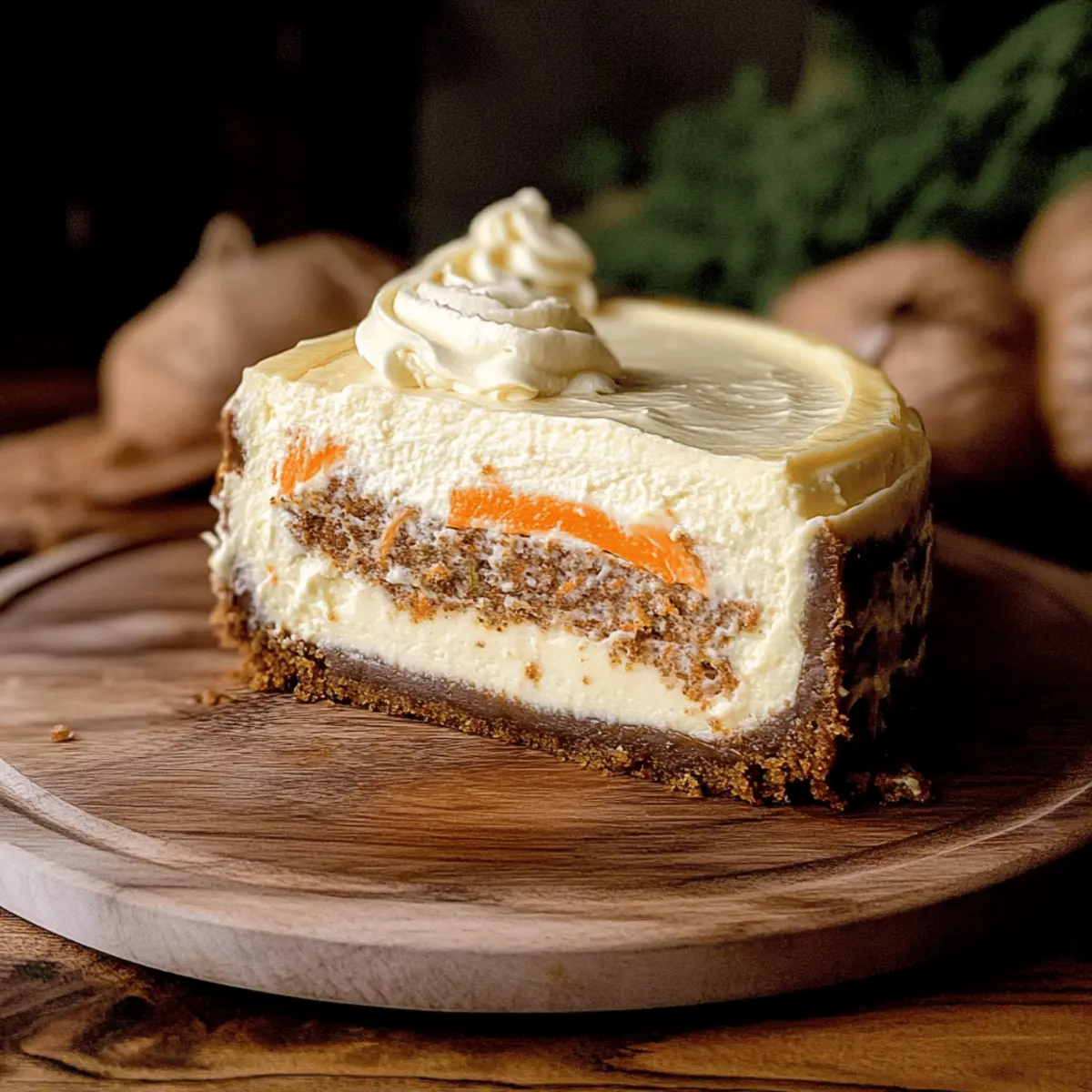 Carrot Cake Cheesecake: Indulge in a Creamy Delight